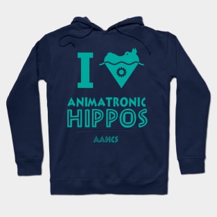 I Heart Animatronic Hippos Hoodie